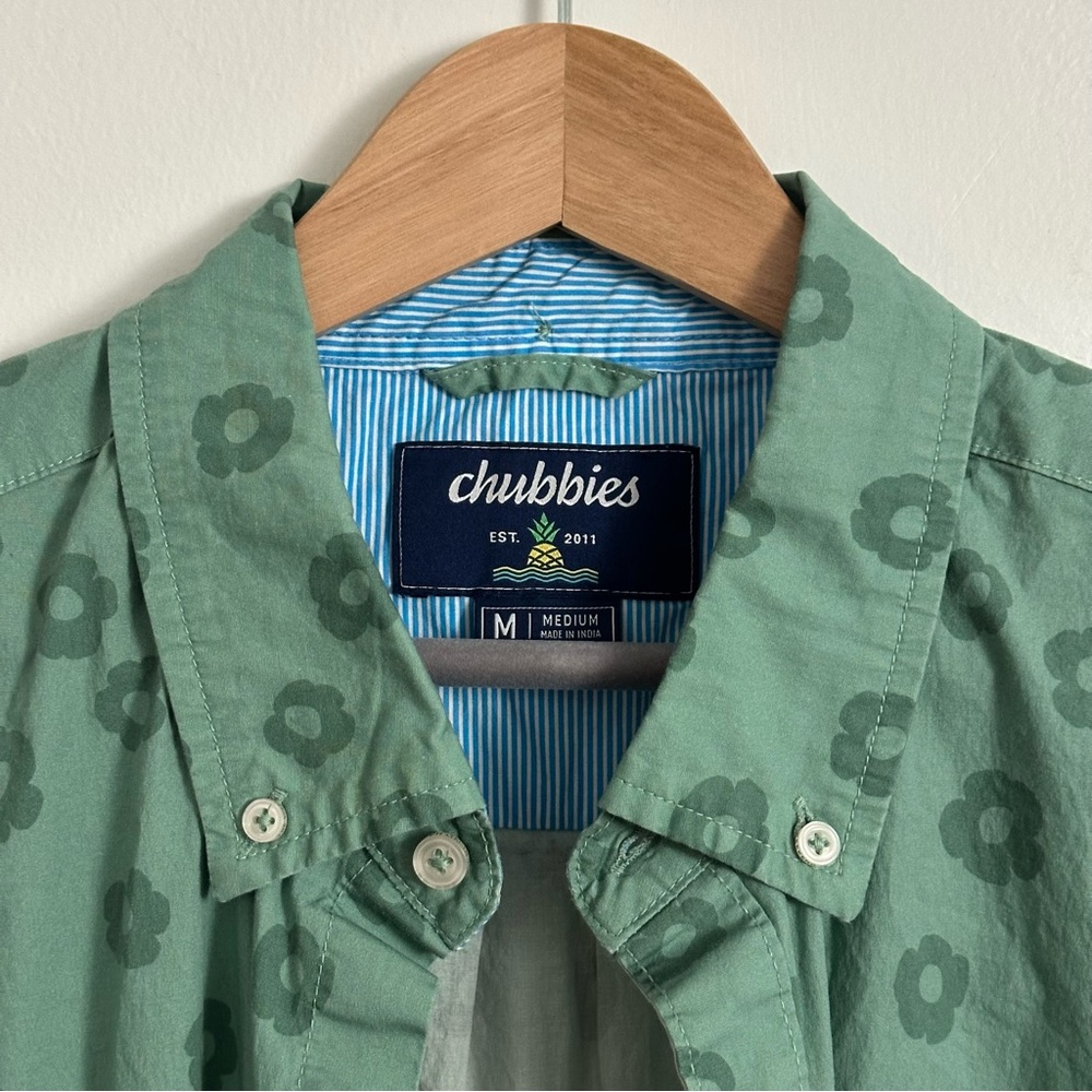 Chubbies Floral Patterned Button Up (Regular Fit)… - image 1
